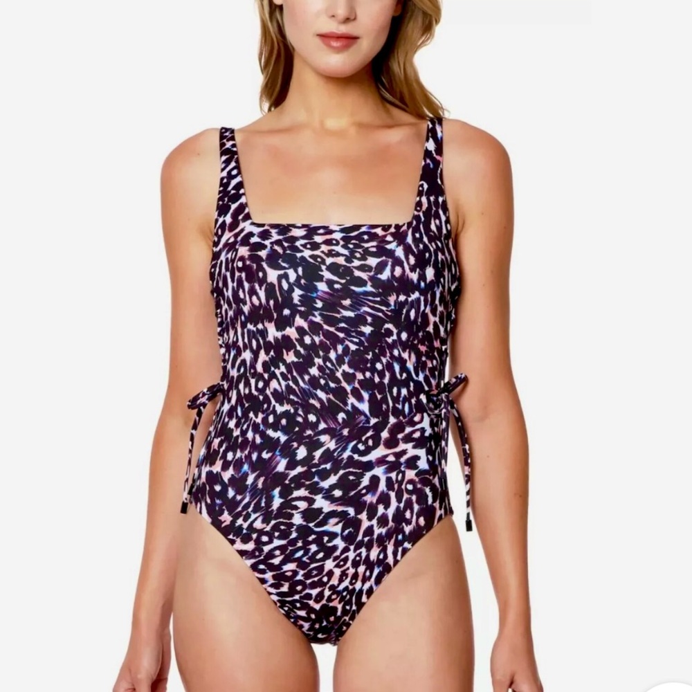 Sanctuary Cheetah Bathing Suit NWT